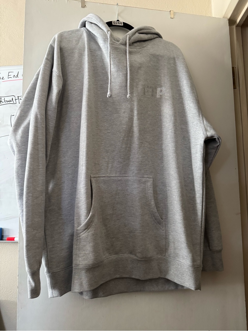 FTP Gray Pullover Hoodie